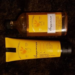 Discontinued Body works Aromatherapy Happiness set - Bergamot and Manadarin